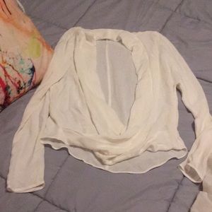 NWOT aritizia silk blouse